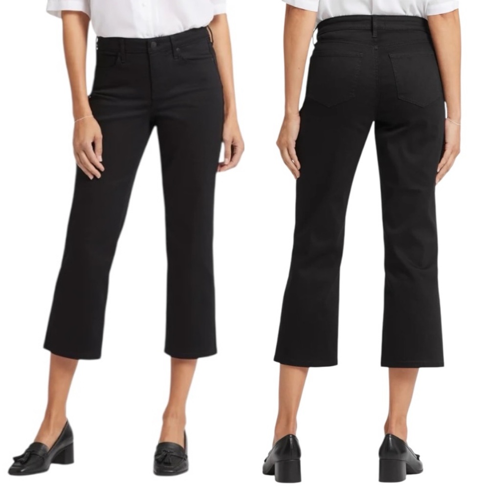 🆕 NYDJ Black Crop Jeans! Retail $90
